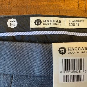 Haggar Mens Pants - Gray